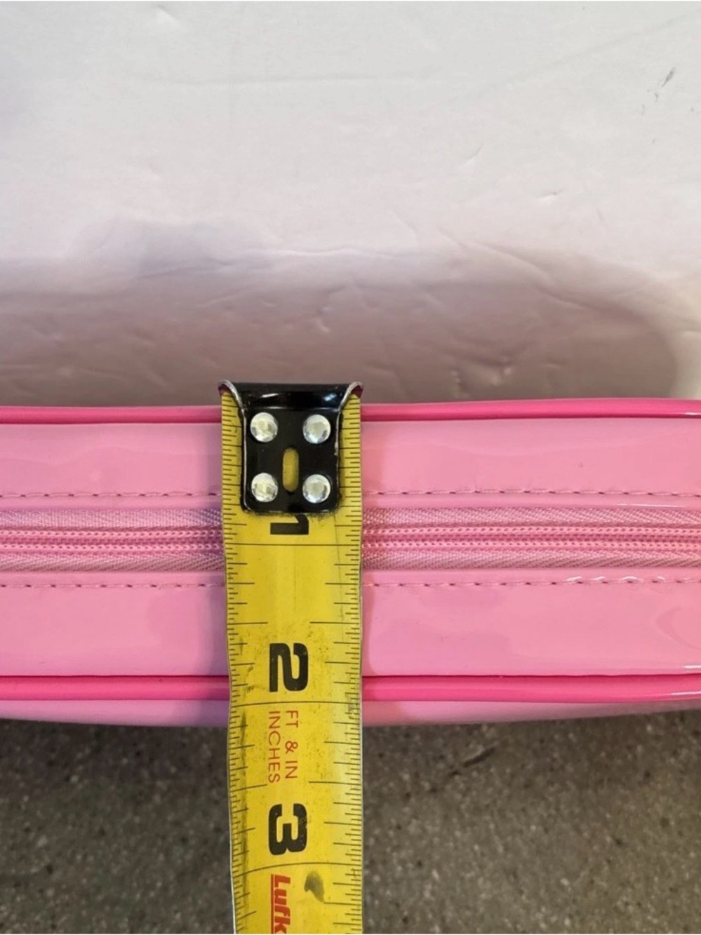 Jeffree Star Pink Patent Cosmetic Bag - Picture 5 of 9